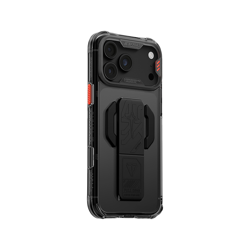 Skinarma Helio CE Grip-Stand Case for iPhone 18 Pro Max - Graphite