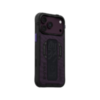 Skinarma Phantom Grip-Stand Case for iPhone 18 Pro - Burgundy