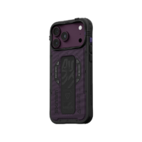 Skinarma Phantom Grip-Stand Case for iPhone 18 Pro - Burgundy