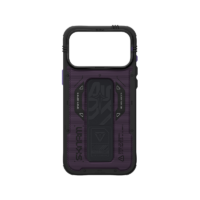 Skinarma Phantom Grip-Stand Case for iPhone 18 Pro - Burgundy