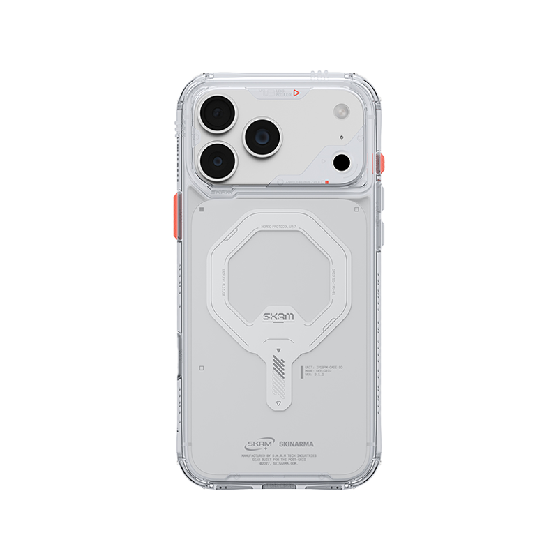 Skinarma Saido Mag-Charge Case for iPhone 18 Pro - Clear