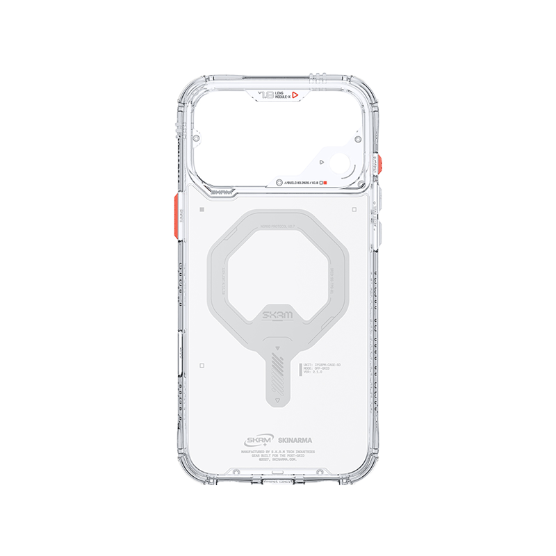 Skinarma Saido Mag-Charge Case for iPhone 18 Pro - Clear