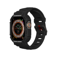 Skinarma Mecha 2-in-1 Apple Watch Ultra Strap + Case (49mm) - Black