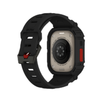 Skinarma Mecha 2-in-1 Apple Watch Ultra Strap + Case (49mm) - Black