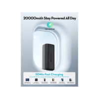 RAVPower PD 100W 20000mAh 4-Port Digital Display Power Bank - Black