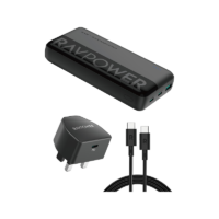 RAVPower 3-in-1 Charging Combo (20000mAh Power Bank + 20W USB-C Wall Charger + 60W USB-C Cable)