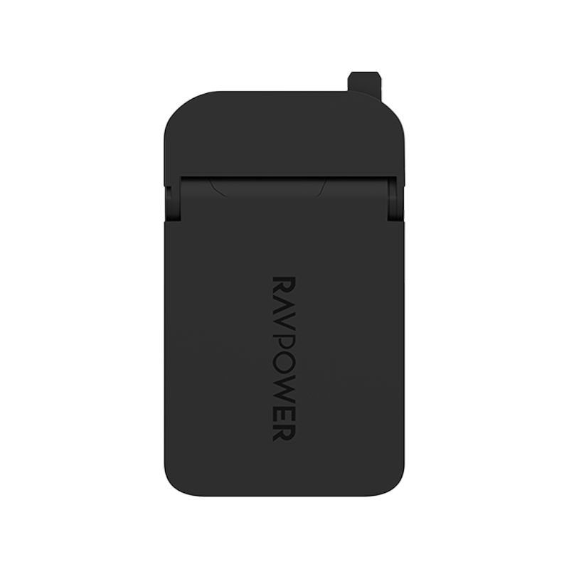 RAVPower GaN PD 60W 2-Port USB-C Foldable Wall Charger - Black
