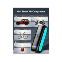 RAVPower Smart Car Tire Inflator - Black 5 RAVPower Smart Car Tire Inflator - Black