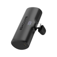 RAVPower 5000mAh 12W USB-C Power Bank - Black