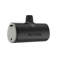 RAVPower 5000mAh 12W USB-C Power Bank - Black