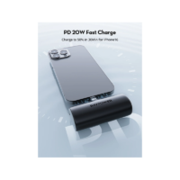 RAVPower 5000mAh 12W USB-C Power Bank - Black