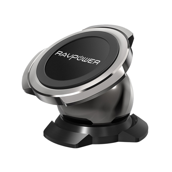 RAVPower Ultra Compact Magnetic Car Mount, Aluminum Black