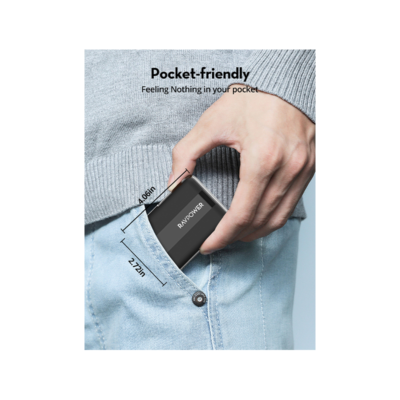 RAVPower 10000mAh 15W Magnetic Wireless Power Bank
