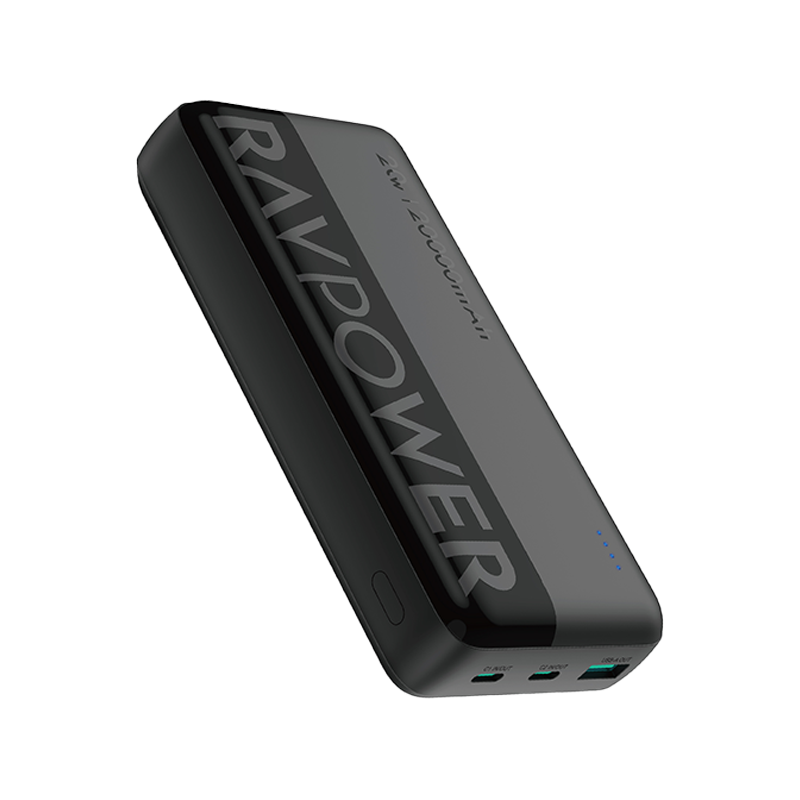 RAVPower PD 20W 20000mAh 3-Port Power Bank
