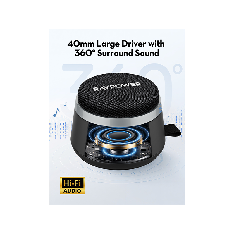 RAVPower 5W Magnetic Bluetooth Speaker