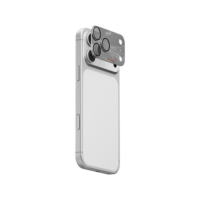Skinarma Sonix Full Aluminium Camera Lens Protector for iPhone 17 Pro Max - Silver
