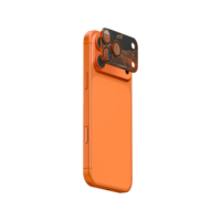Skinarma Sonix Full Aluminium Camera Lens Protector for iPhone 17 Pro Max - Orange