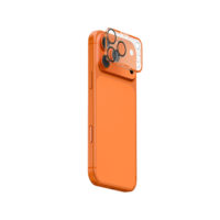 Skinarma Magma Full Matte Camera Lens Protector for iPhone 17 Pro Max - Orange