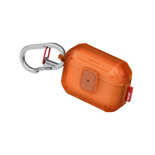 Skinarma Mecha LE (Lock Edition) Case for AirPods Pro 3 - Frosted Orange