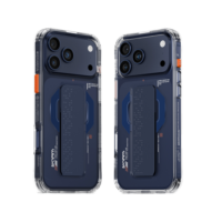 Skinarma Haxa Mag-Charge Grip-Stand Case for iPhone 17 Pro Max - Blue