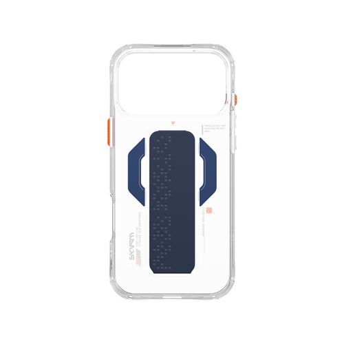 Skinarma Haxa Mag-Charge Grip-Stand Case for iPhone 17 Pro Max - Blue