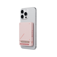 Skinarma Arc Magnetic Power Bank 10000mAh 20W with Integrated Stand - Pink