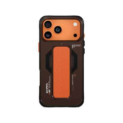 Skinarma Haxa Mag-Charge Grip-Stand Case for iPhone 17 Pro Max - Graphite