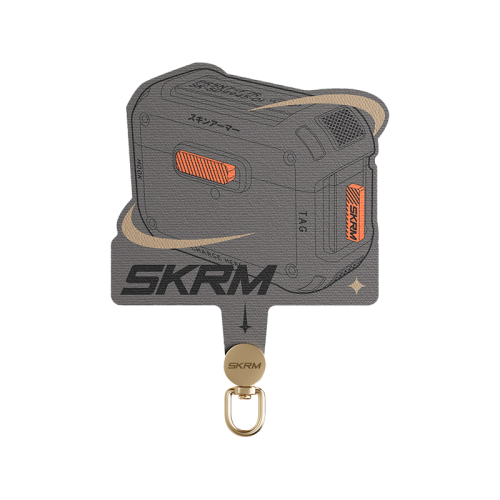 Skinarma Universal Phone Strap Adapter - Mecha Grey Skinarma Universal Phone Strap Adapter - Mecha Grey