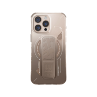 Skinarma Helio Mag-Charge Grip-Stand Case for iPhone 16 Pro Max - Champagne