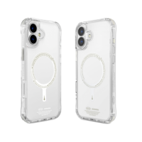 Skinarma Saido Mag-Charge Niteglow Edition Case for iPhone 16 Plus - Lime Green