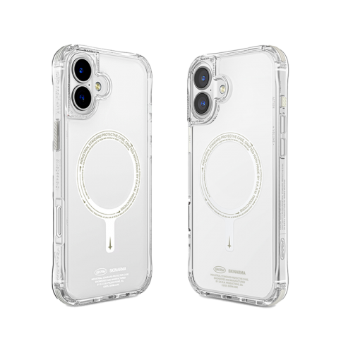 Skinarma Saido Mag-Charge Niteglow Edition Case for iPhone 16 Plus - Lime Green