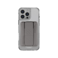 Skinarma Saido Prime Edition Case for iPhone 16 Pro + Kado Card Holder Bundle - Titanium