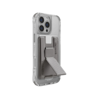 Skinarma Saido Prime Edition Case for iPhone 16 Pro + Kado Card Holder Bundle - Titanium
