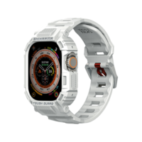 Skinarma Mecha 2-in-1 Apple Watch Ultra Strap + Case (49mm) - Light Grey
