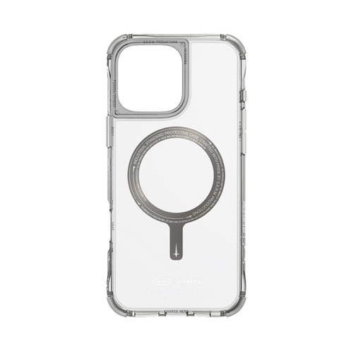 Skinarma Saido Mag-Charge Prime Edition Case for iPhone 16 Pro Max - Titanium