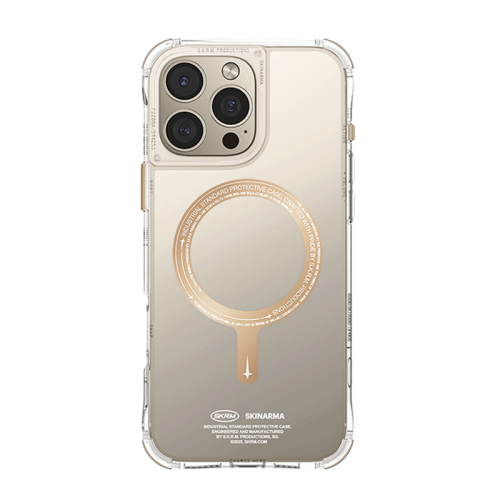Skinarma Saido Mag-Charge Prime Edition Case for iPhone 16 Pro Max - Champagne