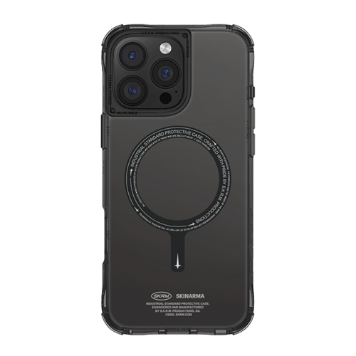 Skinarma Saido Mag-Charge Case for iPhone 16 Pro - Black