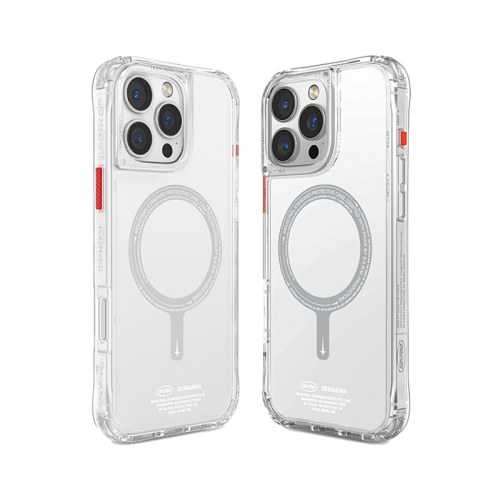 Skinarma Saido Mag-Charge Case for iPhone 16 Pro - Clear