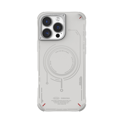 Skinarma Mecha Case for iPhone 16 Pro - Light Grey Skinarma Mecha Case for iPhone 16 Pro - Light Grey
