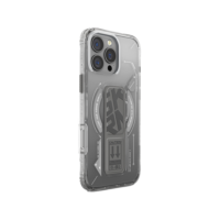 Skinarma Helio Mag-Charge Grip-Stand Case for iPhone 16 Pro Max - Titanium