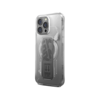 Skinarma Helio Mag-Charge Grip-Stand Case for iPhone 16 Pro Max - Titanium