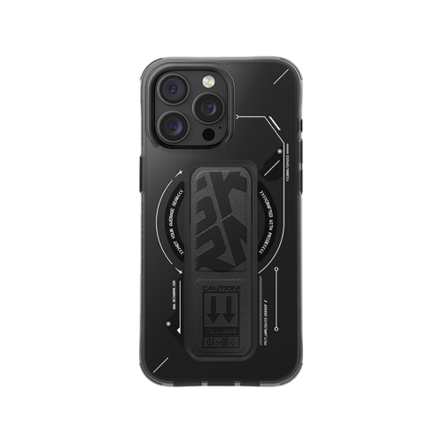 Skinarma Helio Mag-Charge Grip-Stand Case for iPhone 16 Pro Max - Black