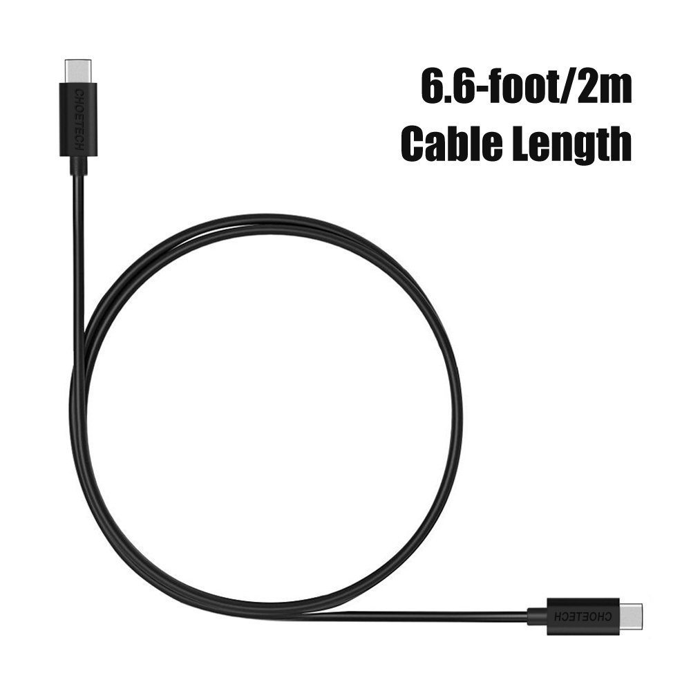 Choetech USB-C to USB-C PVC Cable 2m