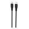 Cable Proove Simple Silicone Type-C to Type-C 60W (1m), Black