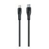 Cable Proove Soft Silicone Type-C to Lightning 27W (2m), Black