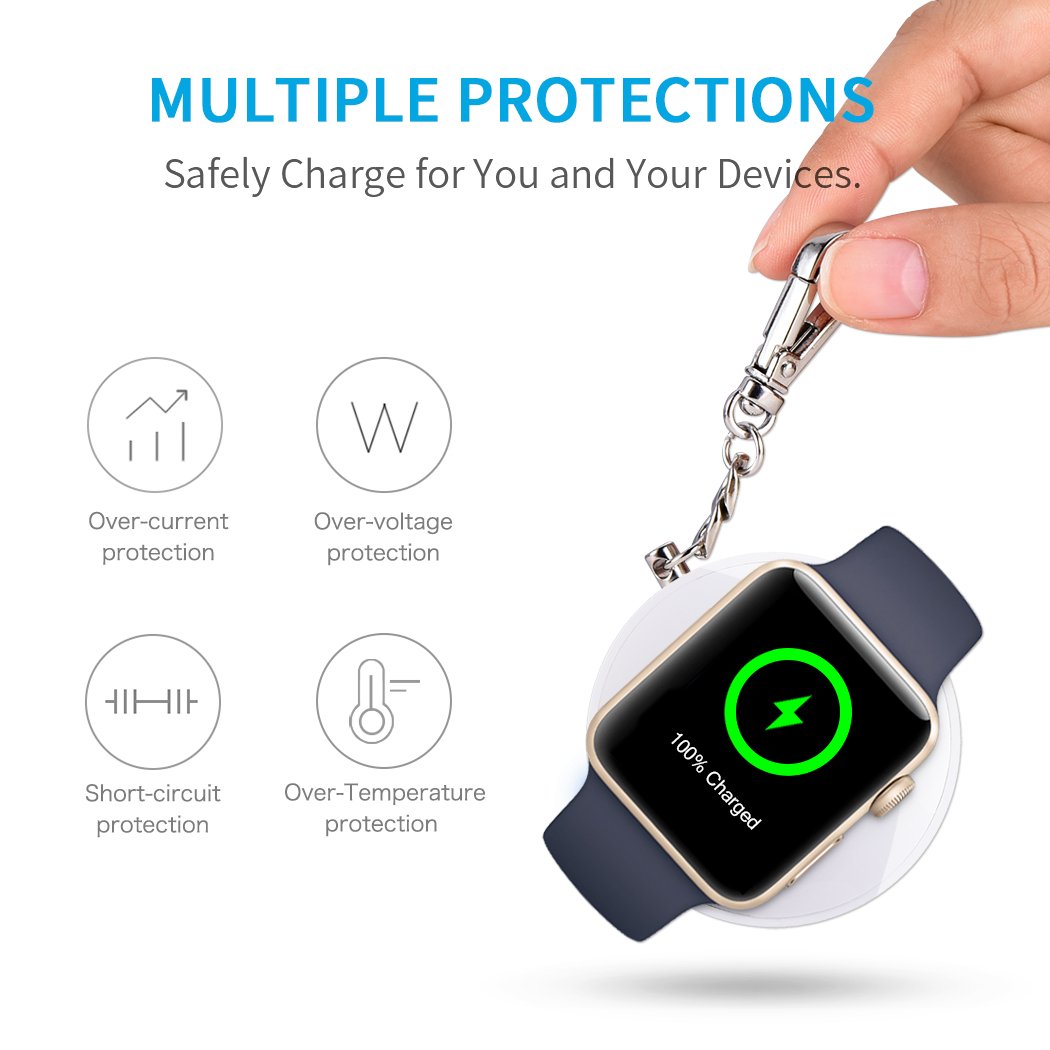 Choetech MFi Certified Wireless Charger for Apple Watch