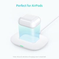 Choetech 15W Fast Wireless Charging Pad with 18W USB-C Cable, White
